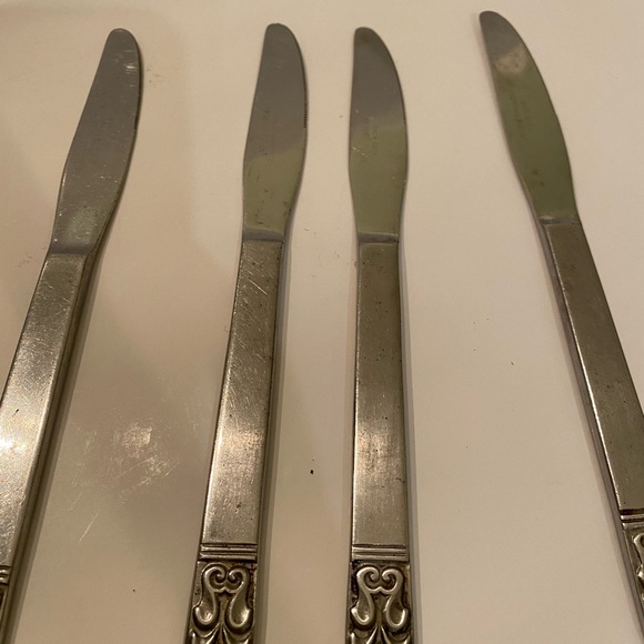 carlyle Dining Carlyle Cameo 4 Knifes Stainless Hong Kong Flatware Mid Century Poshmark